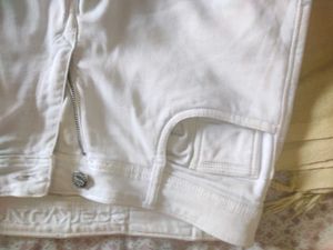 White Straight Leg Jeans