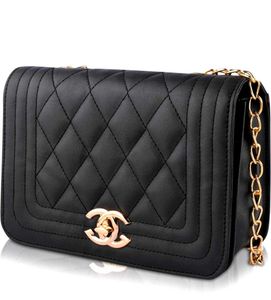 Channel Copy  Black Shoulder Sling Bag