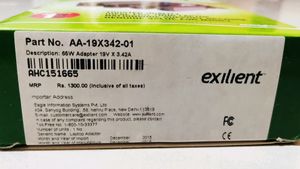 New Unused 65W Laptop Power Adapter