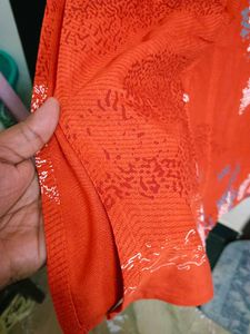 Beautiful Floral Print Branded  Kurta
