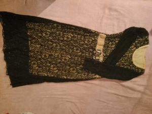 Lace Dress - Black