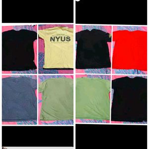Combo Of 8 Tshirt