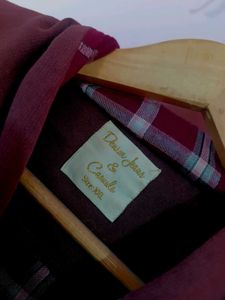 Women&#39;s Maroon Brown Sweatshirt