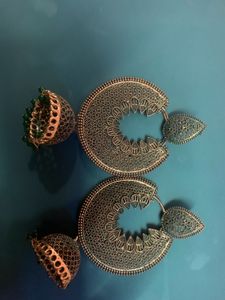 Statement Jhumka Earrings