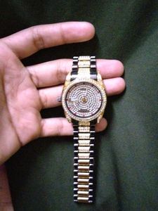 Sparkling Two-Tone Watch