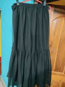 Black Sharara Set