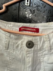 White Denim Shorts