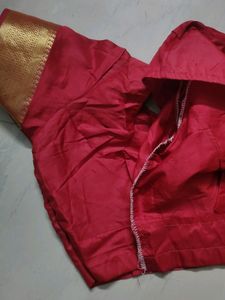 Red ♥️ Silk blouse