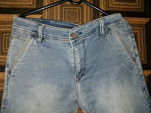 Men Finished Blue Jean
