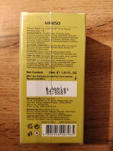 Unopened MINISO Taurus Purfume ♉