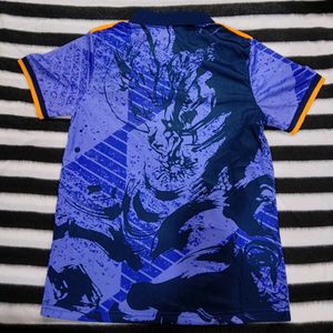 Real Madrid Fan Jersey Purple Dragon