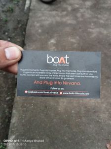 Boat Earphone