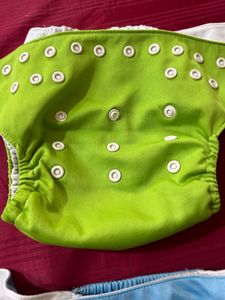Reusable Cloth Diapers With 2inserts