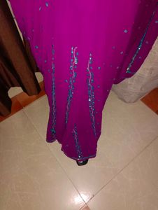 Purple Saree 💜