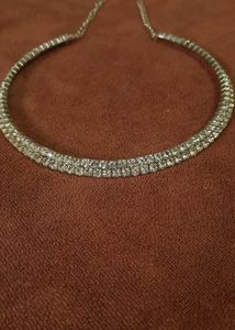 Sparkling Rhinestone Choker
