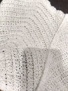 White Crochet Top