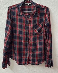 Cherokee Plaid Flannel Shirt