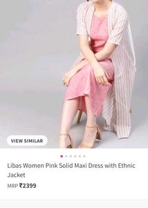 Brand New Libas Kurti With Shrug Set