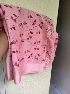 Never Used Peach Pink Saree
