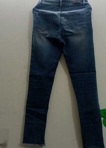 Women Mid-waist Skinny Jeans