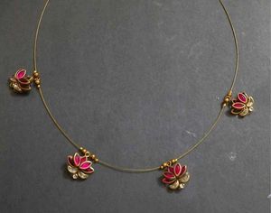 Invisible Lotus Necklace Traditional