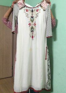 White Kurti