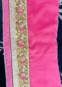 Baby Pink Saree