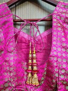 Magenta Lehenga Choli Set