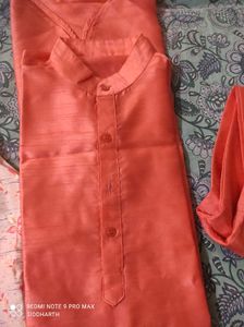 Stylish Mens Kurta Pajama With Base coat