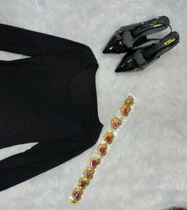 Long Sleeve Black Top