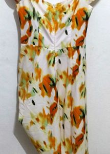 Floral Ruffle Mini Dress
