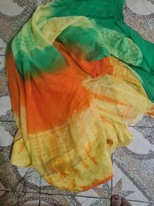 Tie-Dye Dupatta - Vibrant Colors