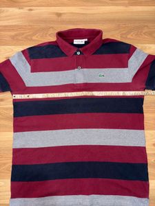 Lacoste Striped Polo T-Shirt - Men&#39;s Casual