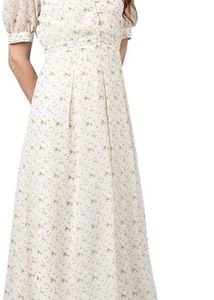 Latin Quarters Floral Green Dress