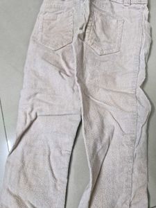 Girl&#39;s Light Pink Corduroy Pants