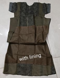 Embroidered Suit With Dupatta