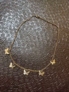 Butterfly Choker Chain