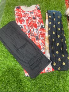 Popcorn Kurti Set  For Women’s