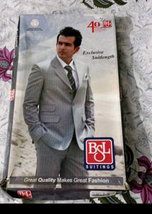 Unstitched Suit( Coat& Pant)