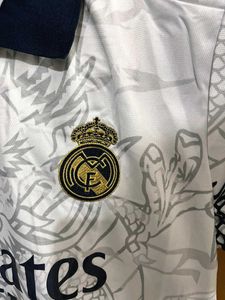 ADIDAS REAL MADRID WHITE DRAGON JERSEY S(38)