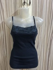 Lace Trim Tank Top