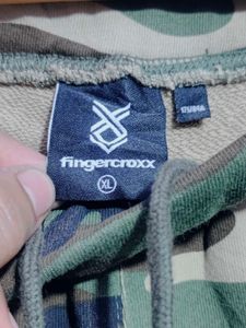 Fingercroxx Camo Print Joggers