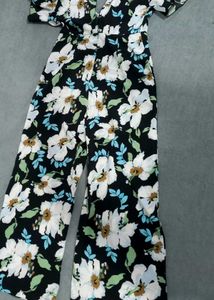 Floral Print Jumpsuit