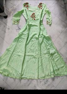 Embroidery Gown