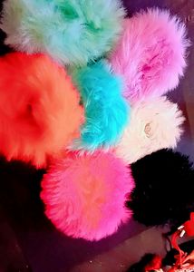Fur Scrunchies