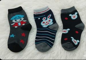 Cute Baby Socks - Pack of 3