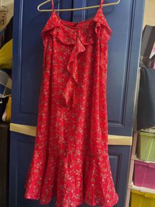 Rio strappy floral dress for women