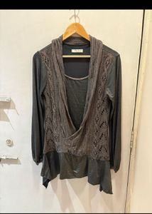 NIC+ZOE Mixed Media Top