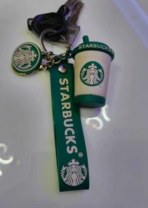 Keychains Silicone Starbuckss Coffee Mug Keychain