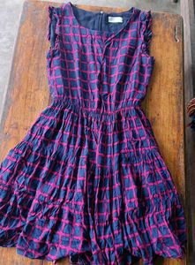 Anna Sleeveless Printed Mini Dress